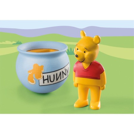 PLAYMOBIL - 1.2.3 & DISNEY: BORCANUL CU MIERE A LUI WINNIE Playmobil - 1